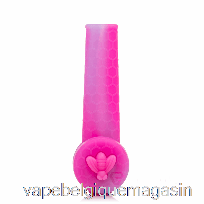Vape Shop Bruxelles Stratus Trio Pipe En Silicone Bubblegum (magenta/violet)